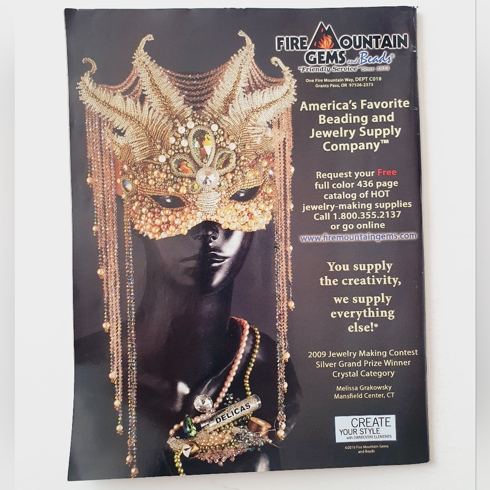 Bead & Button Magazine October, 2010 - Beadwork Designs/Patterns - Picture 4 of 4